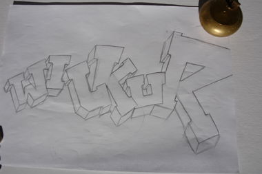 Graffiti Sketch - Photo by peacemaker