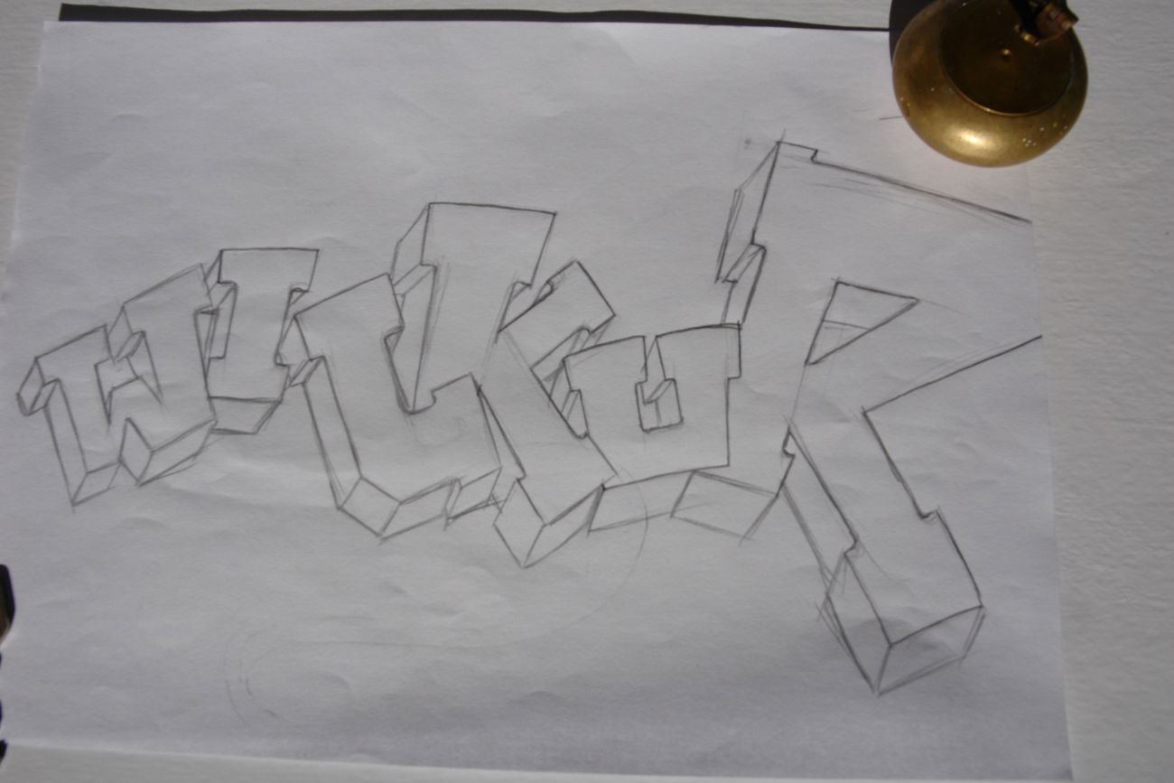 Graffiti Sketch - Photo by peacemaker
