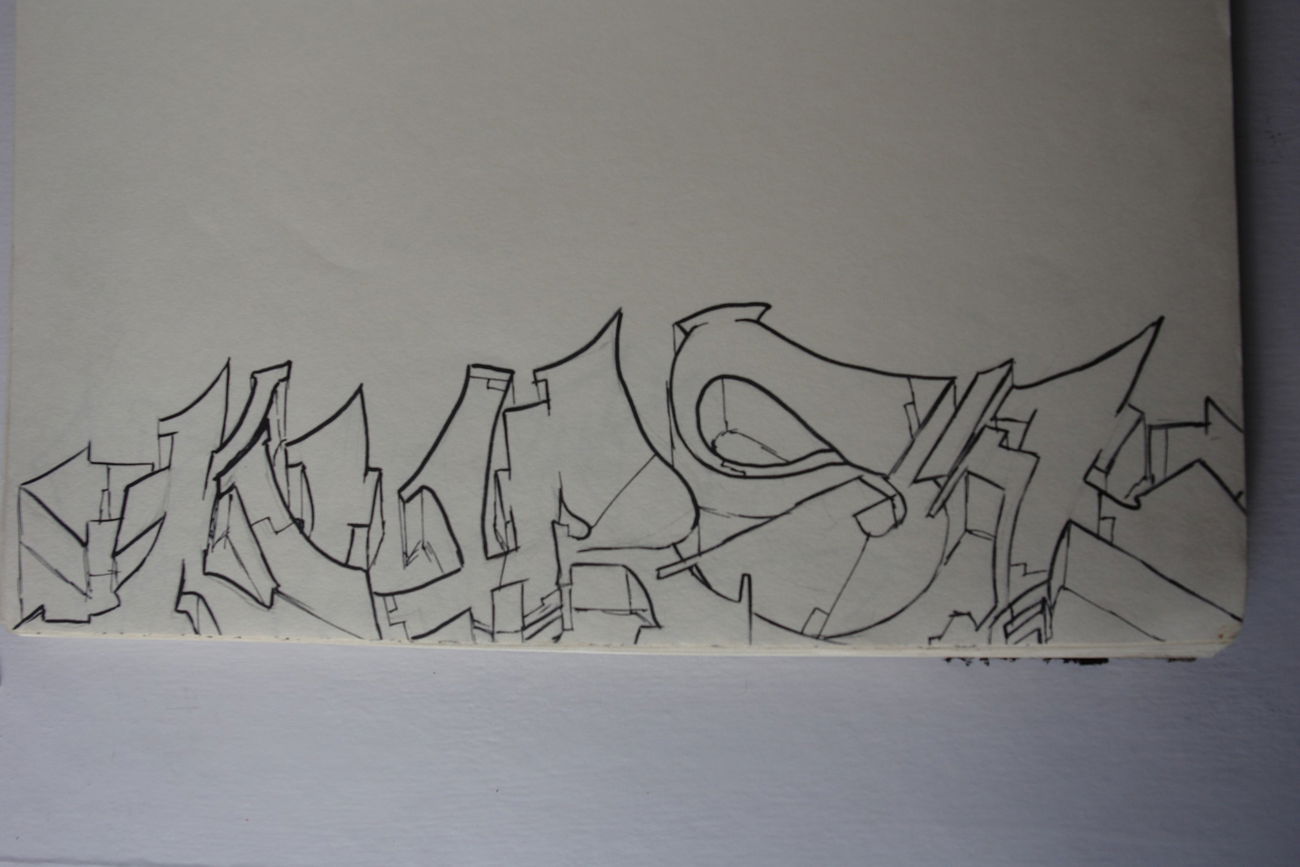 Graffiti Sketch - Photo by peacemaker