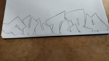 Graffiti Sketch - Photo by peacemaker - peacemaker, phutura