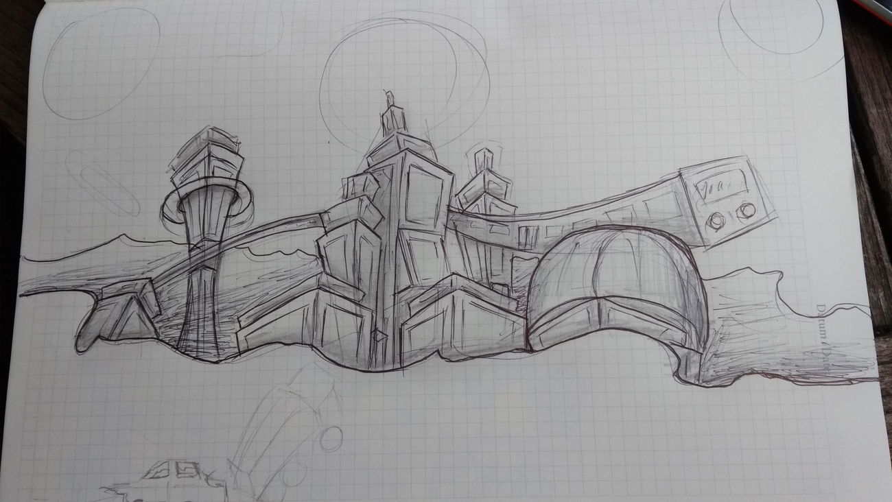 Graffiti Sketch - Photo by peacemaker - peacemaker