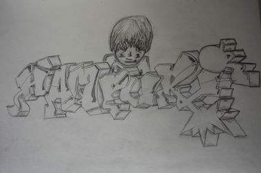 Graffiti Sketch - Photo by peacemaker