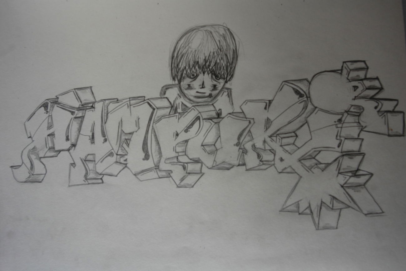 Graffiti Sketch - Photo by peacemaker