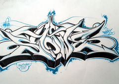 Graffiti Wall - Photo by peaks76 - peak, stowe (2017)