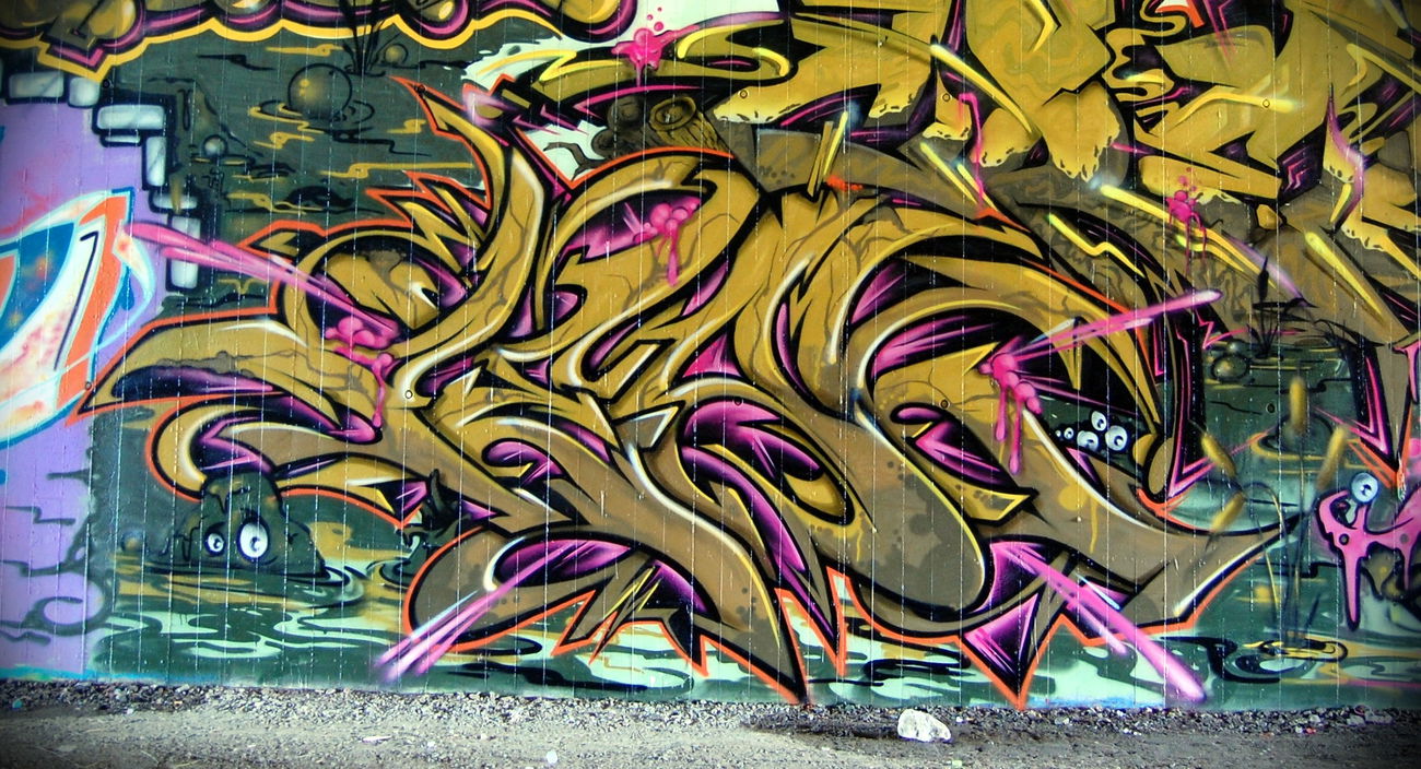 Graffiti Wall in Feldkirch - Photo by peaks76 - peak7, peaks, dubs (2010)