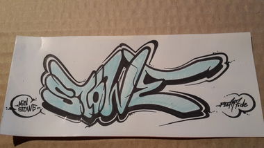 Graffiti Wall - Photo by peaks76 - peak7, stowe, dga (2017)