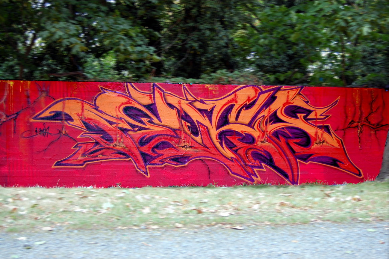 Graffiti in Mannheim - Photo by peaks76 - peak, peaks, mannheim (2009)