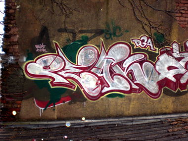 Graffiti Wall in Homburg - Photo by peaks76 - peak7, peaks176 (2008)