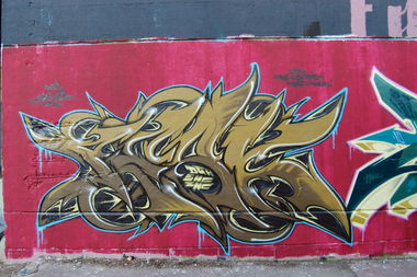 Graffiti Wall in Koblenz - Photo by peaks76 - peak7, dga, shc (2009)