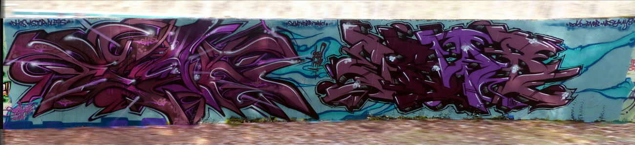 Graffiti in Homburg - Photo by peaks76 - peaks76, homburg, waldstadion (2017)