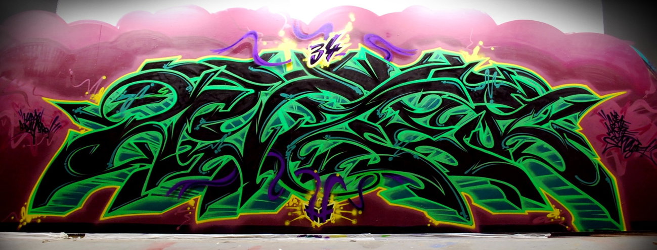 Graffiti Wall in Waldmohr - Photo by peaks76 - peaks, peak, dga (2011)