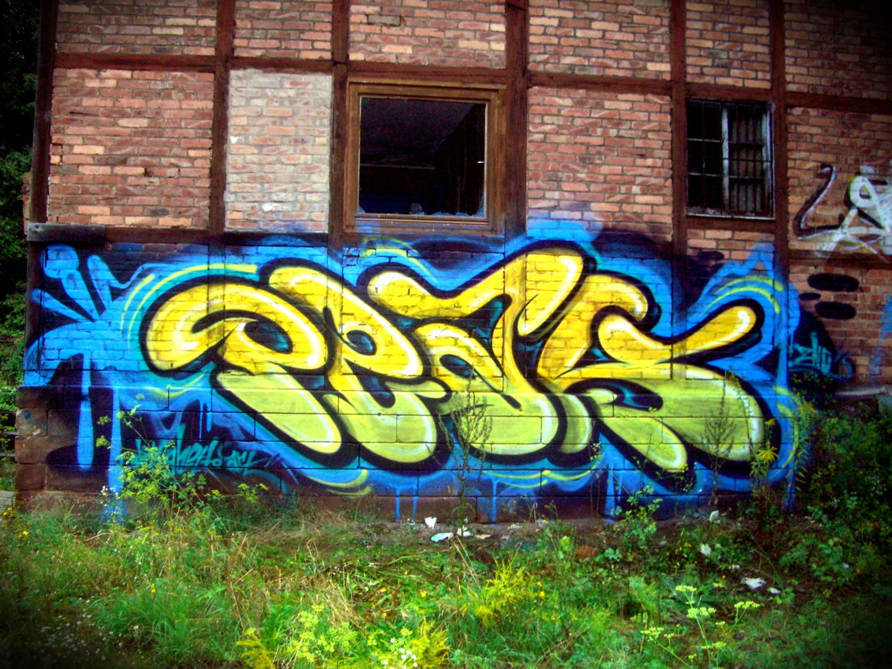 Graffiti Wall in Uchtelfangen - Photo by peaks76 - peaks, peak7 (2010)