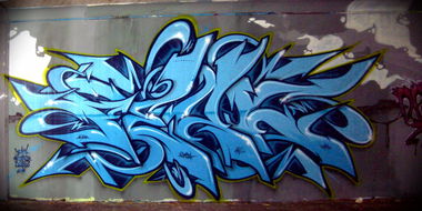 Graffiti Wall in Trier - Photo by peaks76 - peak7, peaks176, dga (2010)