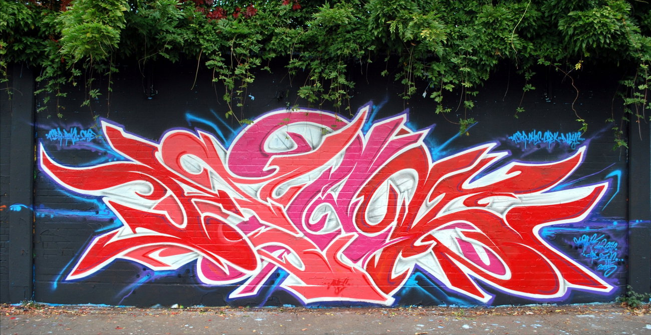 Graffiti Wall in Trier - Photo by peaks76 - peak7, dga, shc (2015)