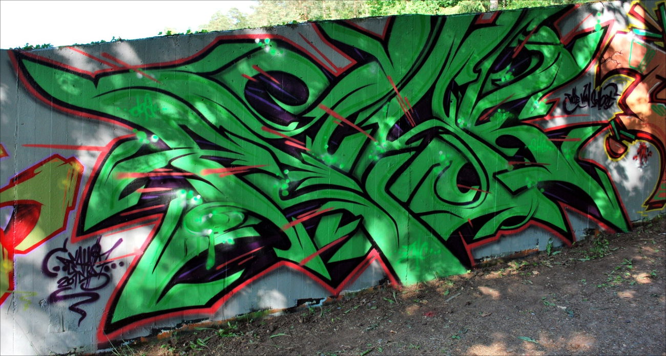 Graffiti in HOMBURG - Photo by peaks76 - peak, peaks, dga (2015)