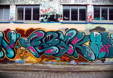 Graffiti Wall in Hannover - Photo by peaks76 - peak7, dga, shc (2010)