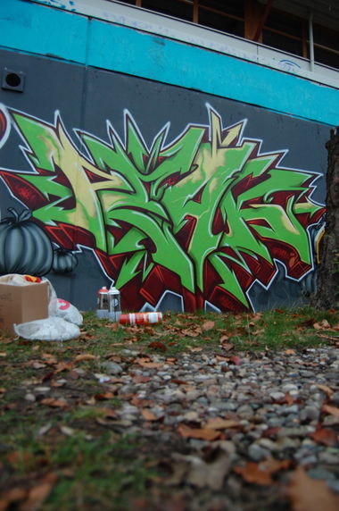 Graffiti Wall in Mannheim - Photo by peaks76 - peak7, dubs, colorado