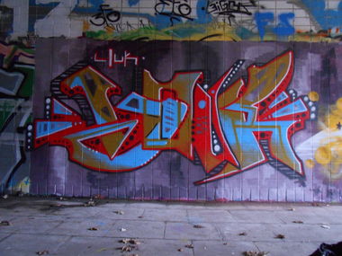 Graffiti Wall in Niederdorla - Photo by peep - louk, peep