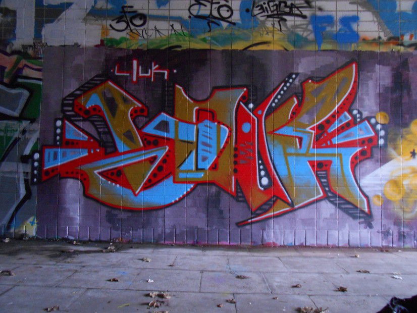 Graffiti Wall in Niederdorla - Photo by peep - louk, peep