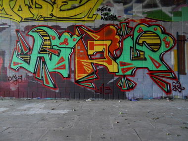Graffiti Wall - Photo by peep - ega