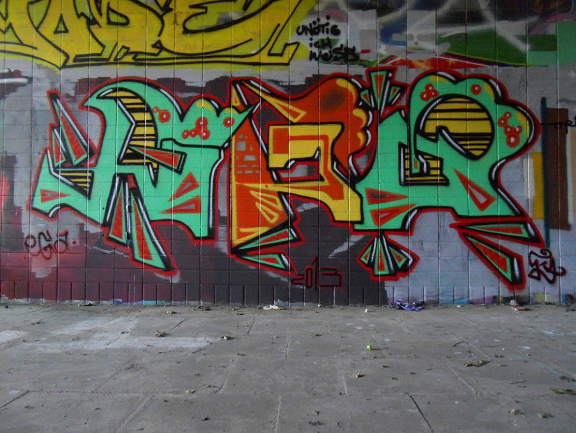 Graffiti Wall - Photo by peep - ega