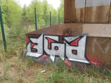 Graffiti Bombing in Hamburg - Photo by peep