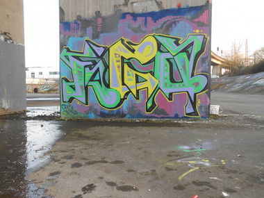 Graffiti Wall - Photo by peep - ega