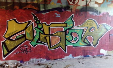 Graffiti Wall - Photo by peep - eigba, ega (2016)
