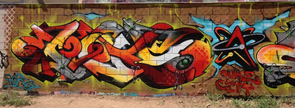 Graffiti Wall in Albuquerque - Photo by peks121 - peks, pex, peks121 (2013)