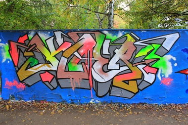 Graffiti Wall - Photo by pennermuff - ker, kaer