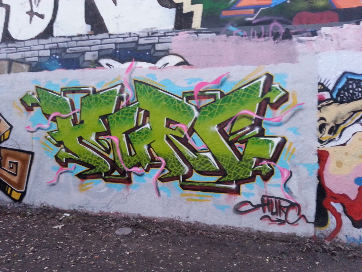 Graffiti Wall - Photo by pepps - hurc