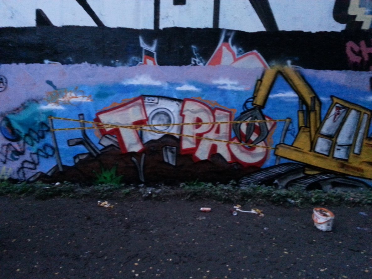 Graffiti Wall - Photo by pepps - topas (2014)