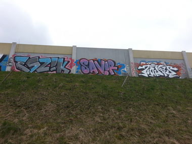 Graffiti Wall - Photo by pepps - eszik, savir