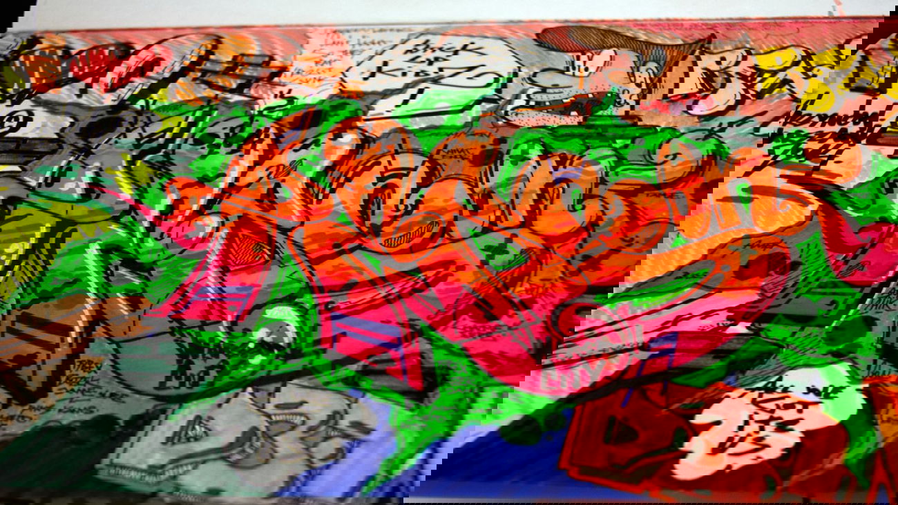 Graffiti Sketch - Photo by personline - pers (2014)