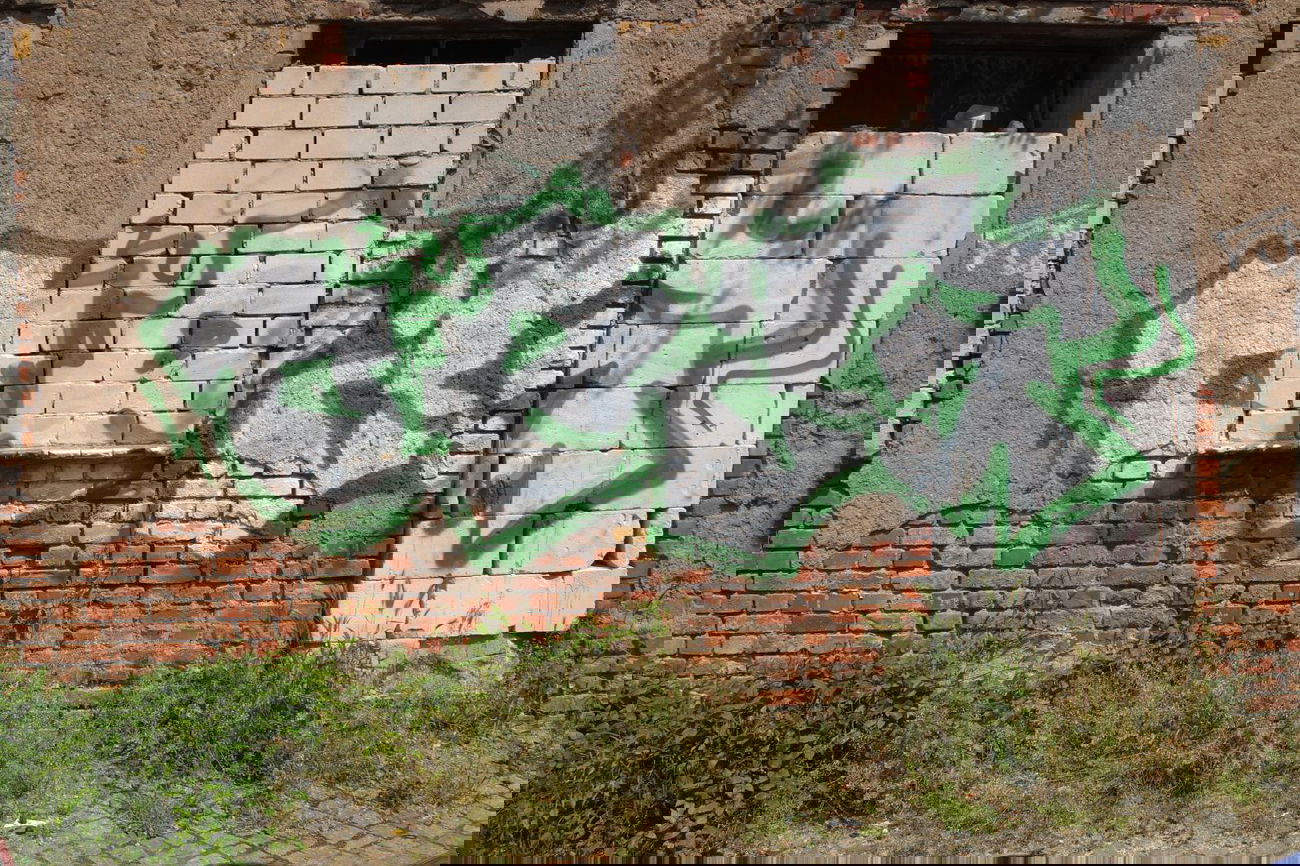 Graffiti Bombing in Leipzig - Photo by pewpew - org, leipzig