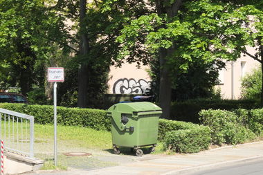 Graffiti Bombing in Leipzig - Photo by pewpew - gsf, leipzig