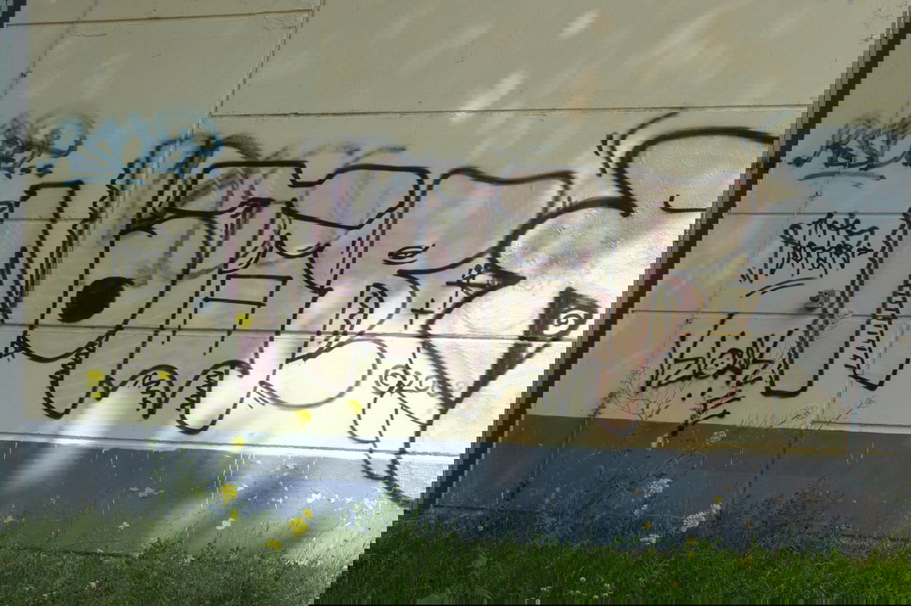 Graffiti Bombing in Leipzig - Photo by pewpew - notar, leipzig