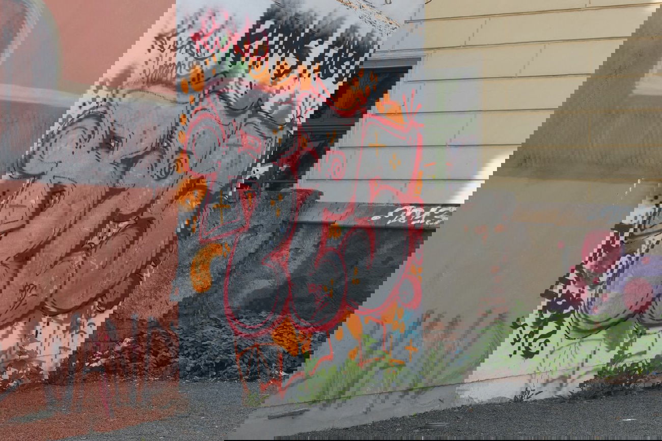 Graffiti Bombing in Leipzig - Photo by pewpew - resko, leipzig