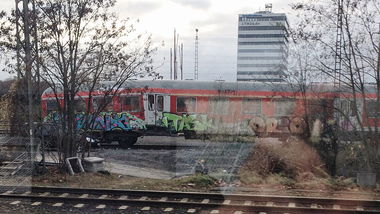 Graffiti Train - Photo by pewpew
