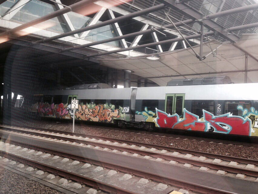Graffiti Train - Photo by pewpew (2015)