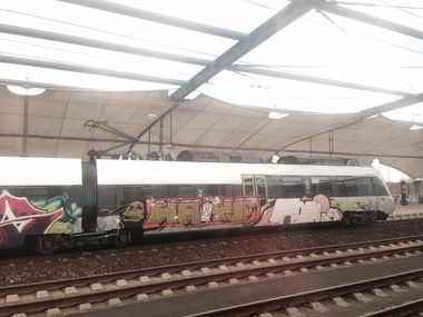 Graffiti Train - Photo by pewpew (2015)
