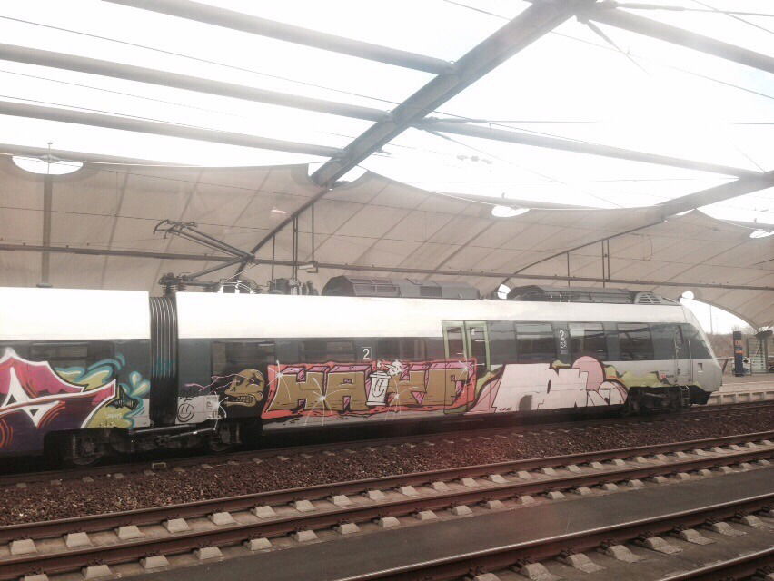 Graffiti Train - Photo by pewpew (2015)