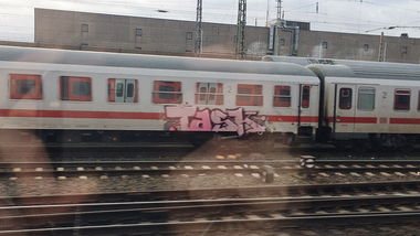 Graffiti Train - Photo by pewpew