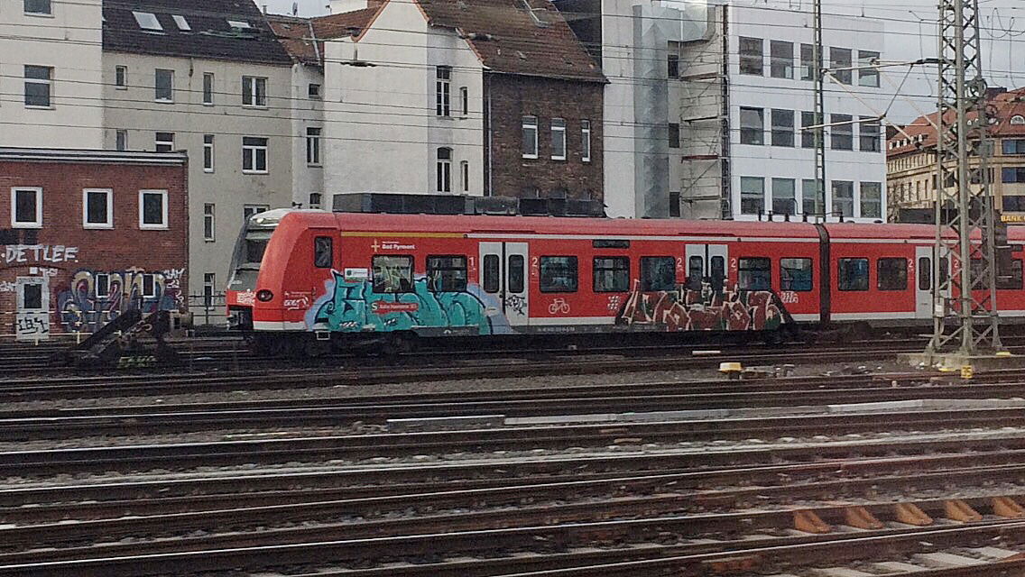 Graffiti Train - Photo by pewpew