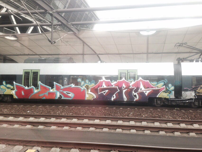 Graffiti Train - Photo by pewpew (2015)