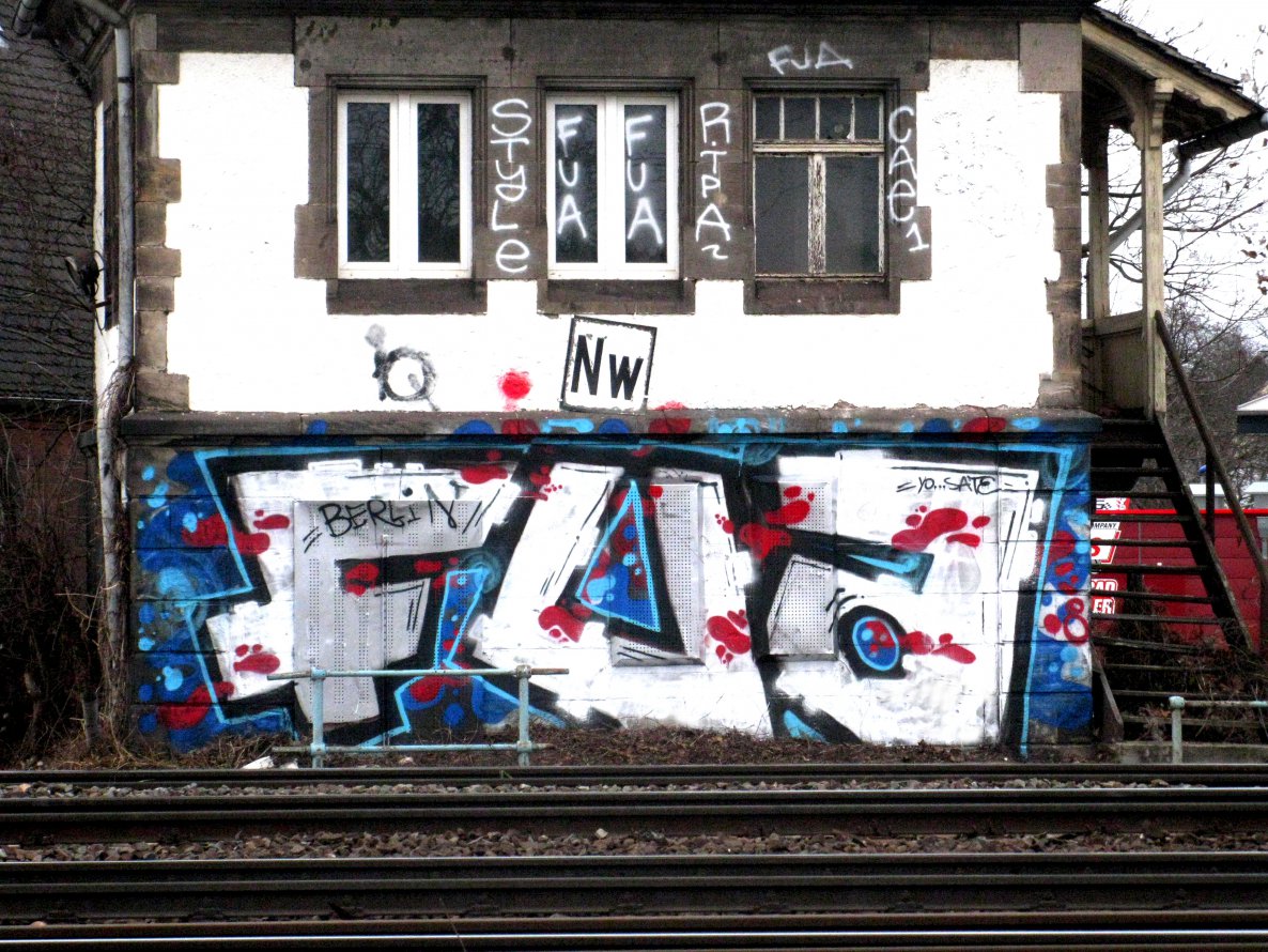 Graffiti Bombing - Photo by pfeife - fua (2013)