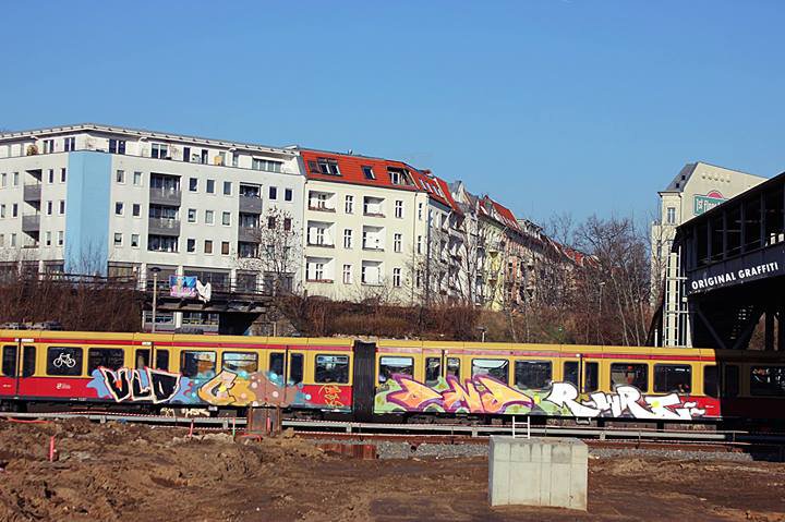 Graffiti Train - Photo by pfeife - vld, coa, dnb (2014)