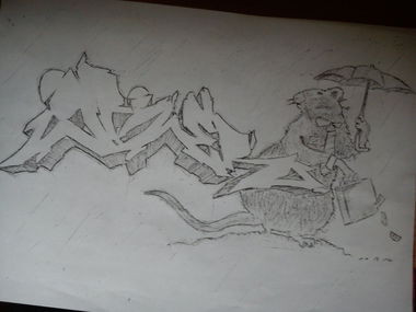 Graffiti Sketch - Photo by ph0to