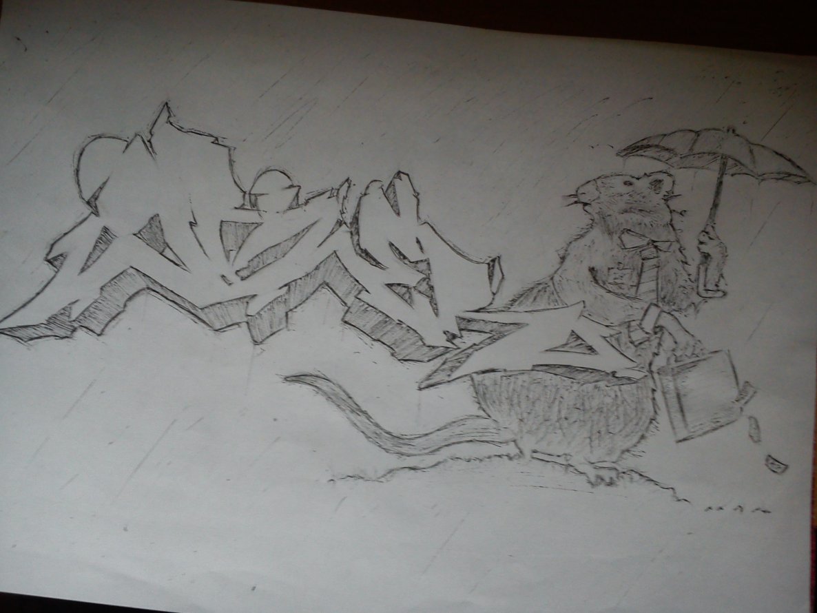 Graffiti Sketch - Photo by ph0to