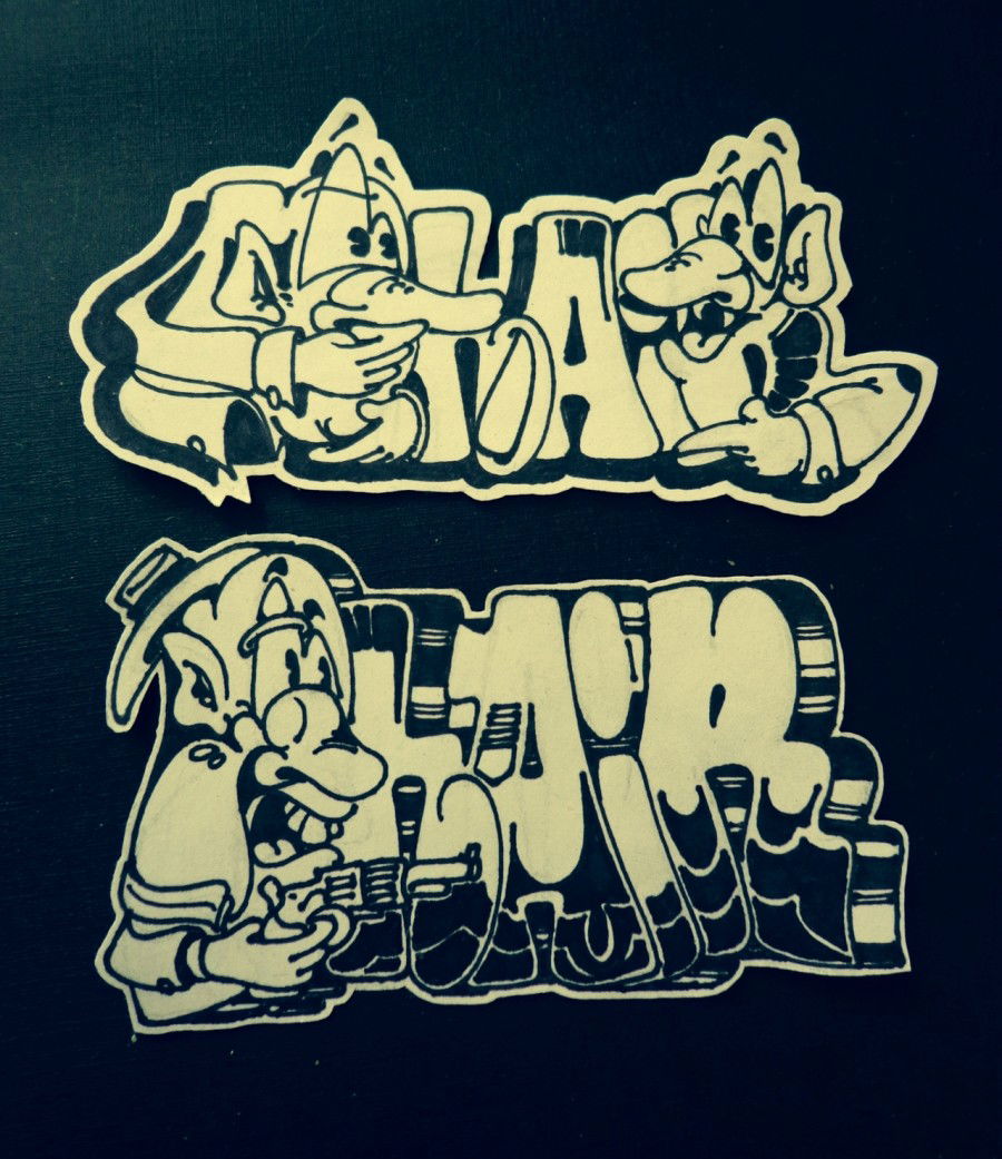 Graffiti Sketch - Photo by phair - phair